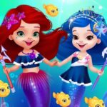 Cute Mermaid Dress Up Joc pentru fete